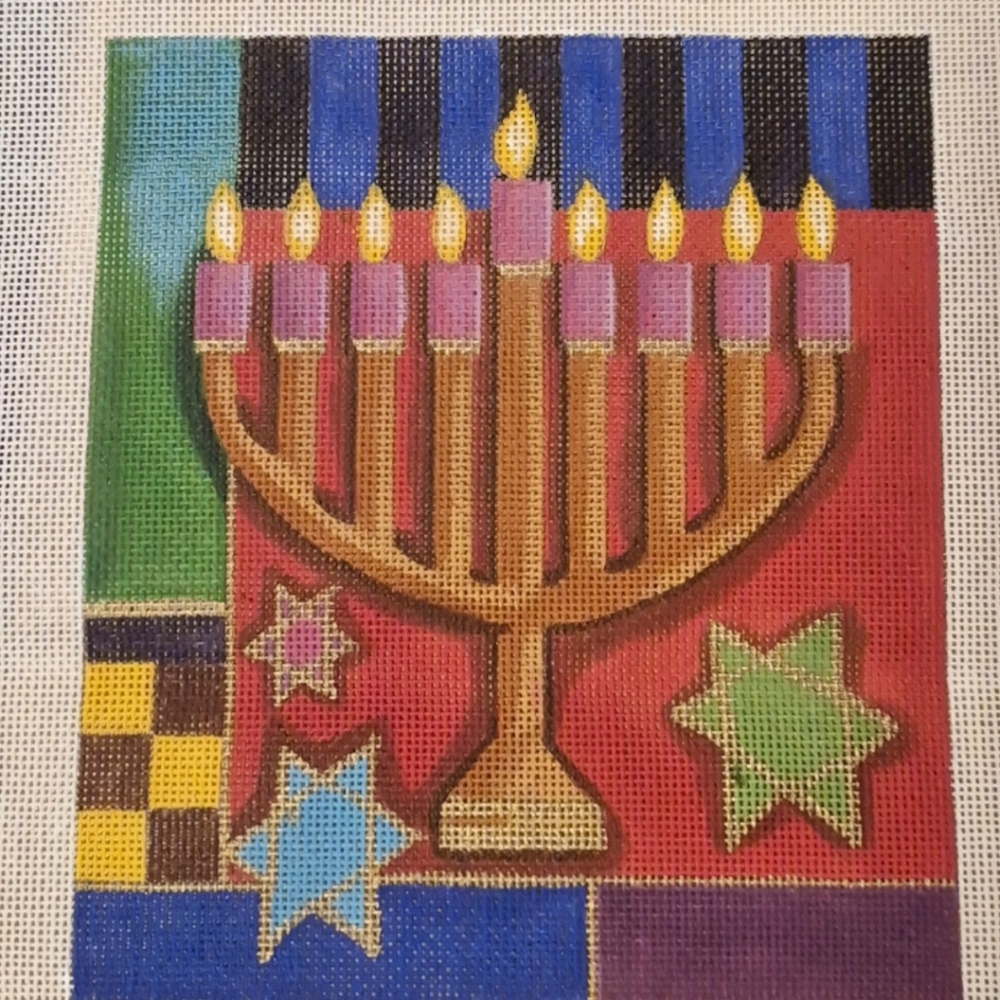 Menorah Needlepoint Canvas